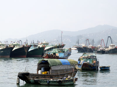 The harbour,Cheung Chau island,Hong Kong.0175DHK